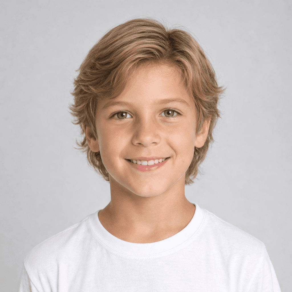 Bro Flow kids' hairstyle reference image