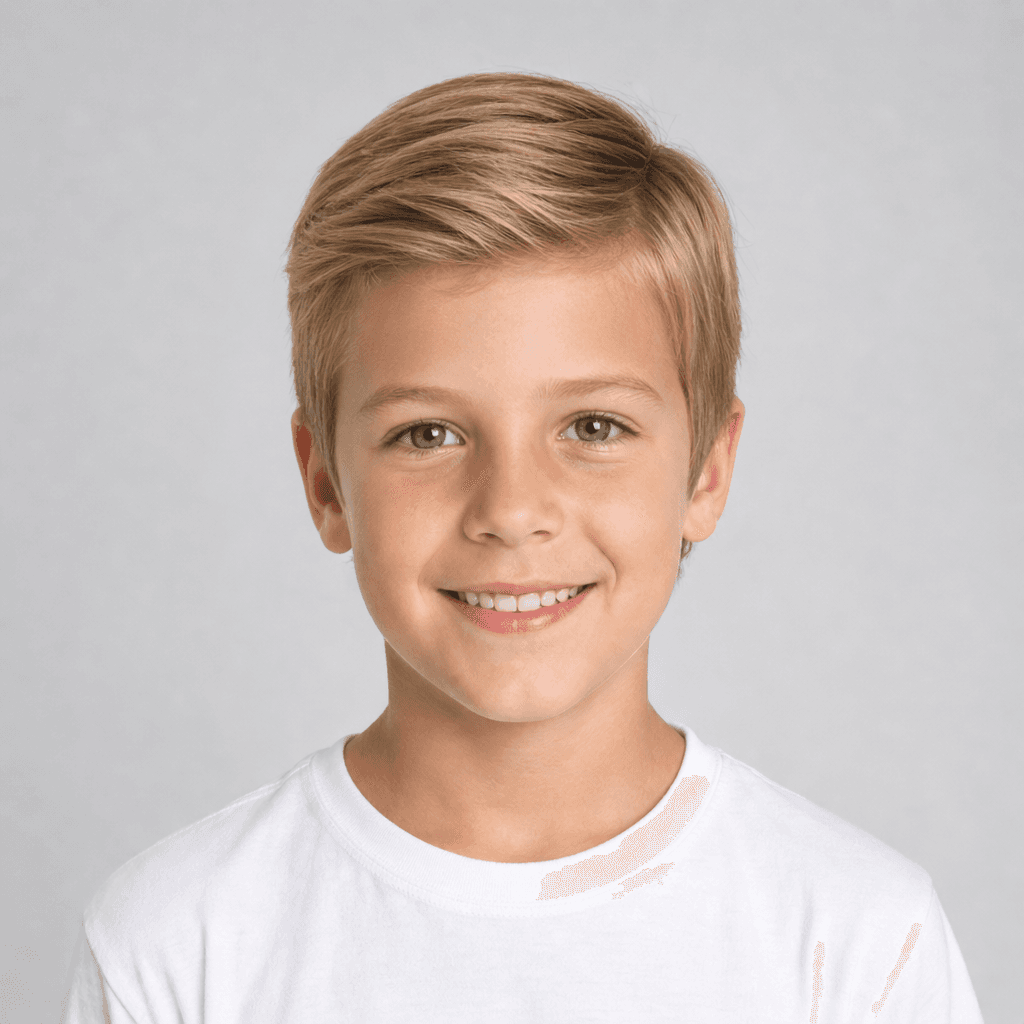 Comb Over kids' hairstyle reference image
