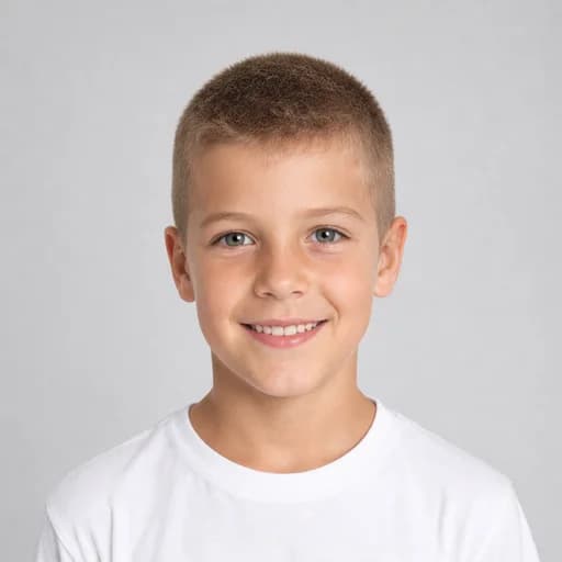 Crew Cut kids' AI hairstyle preview