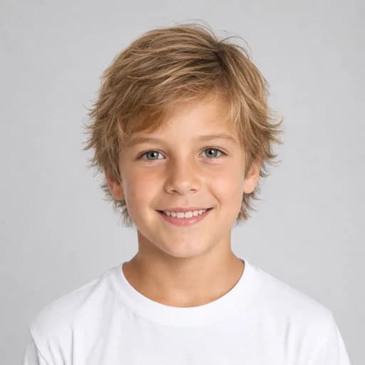 Surf Hair kids' AI hairstyle preview