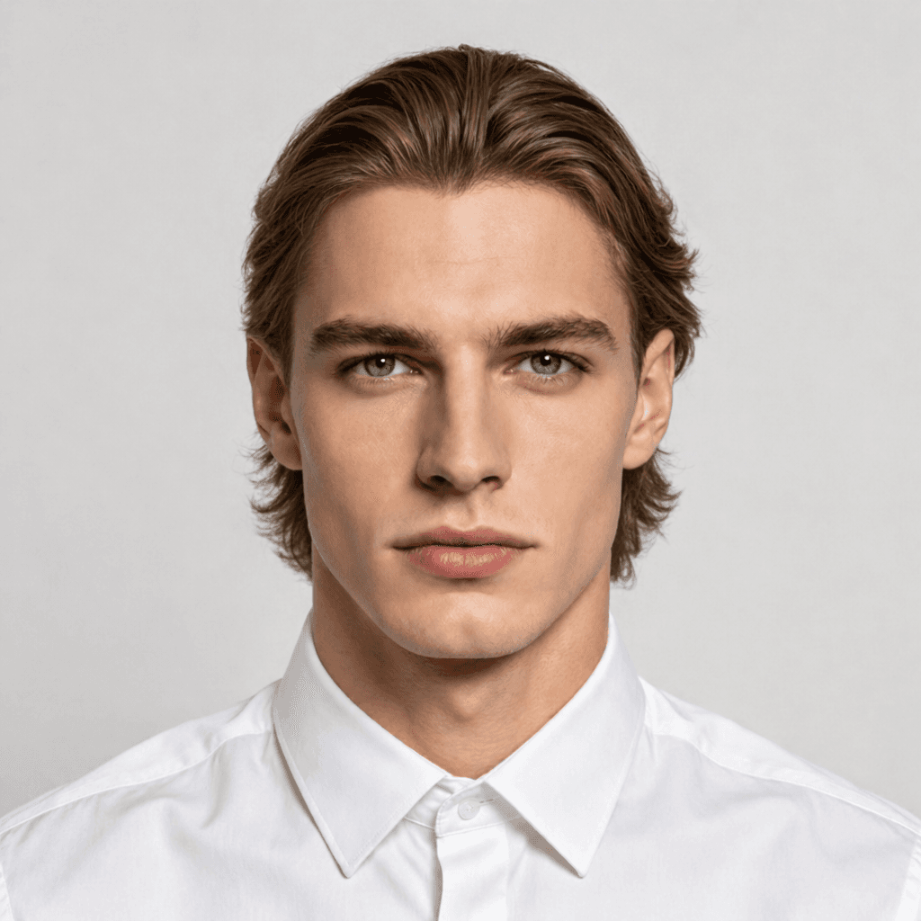 Bro Flow men's hairstyle reference image