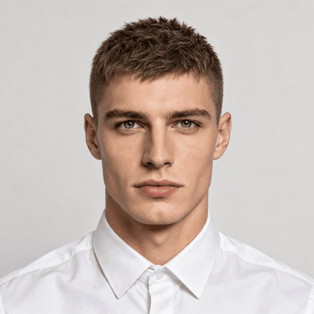 Textured Crop men's hairstyle reference image