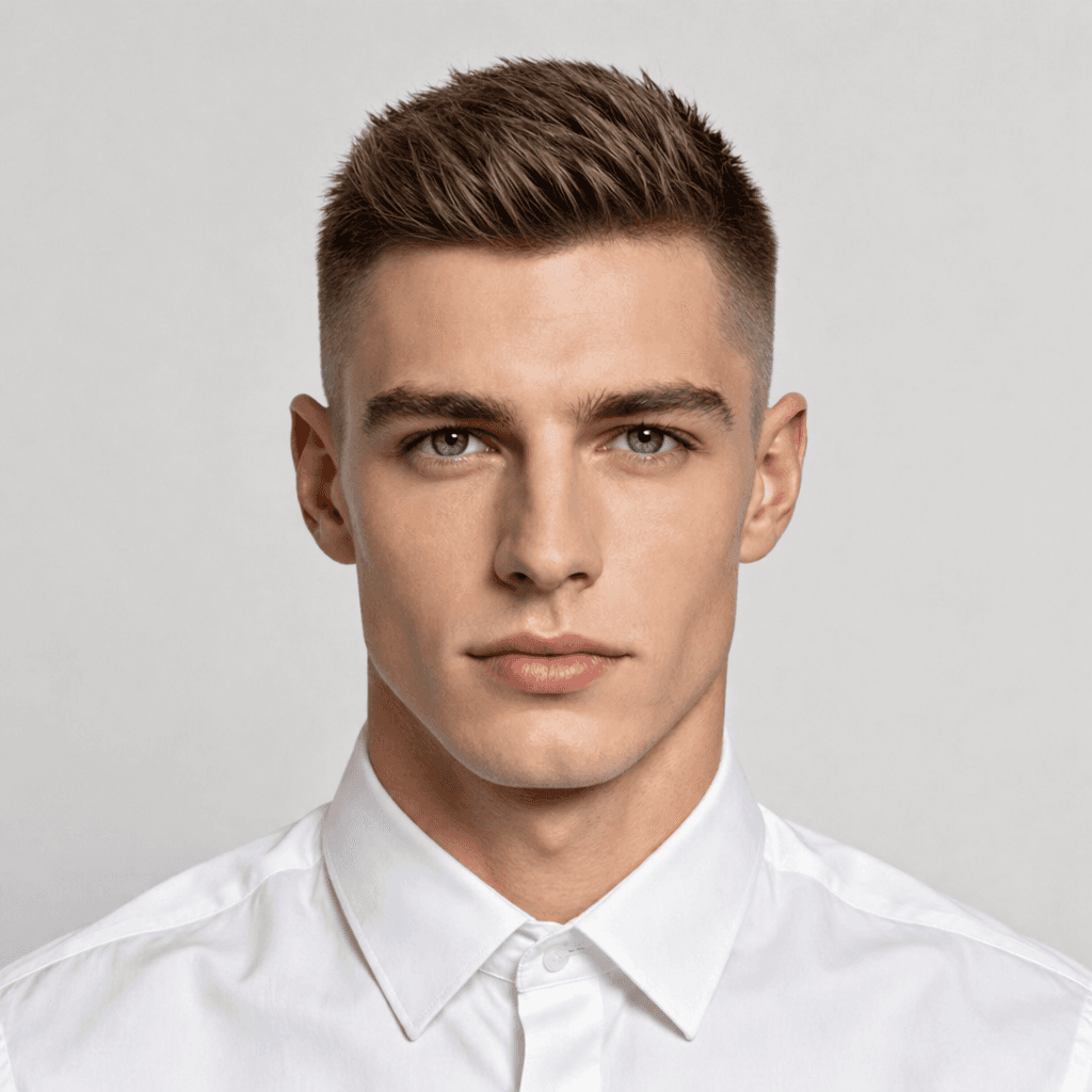 Undercut men's hairstyle reference image