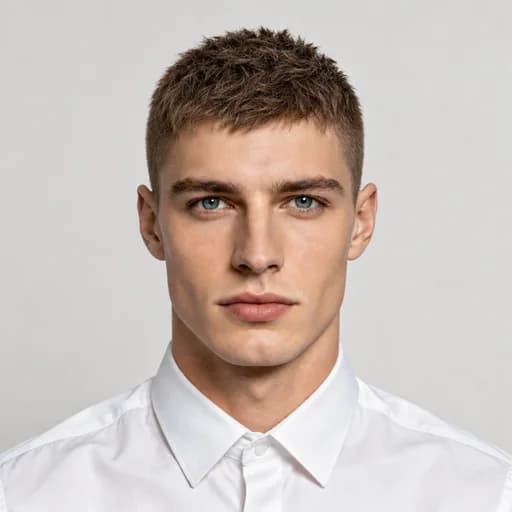Textured Crop men's AI hairstyle preview