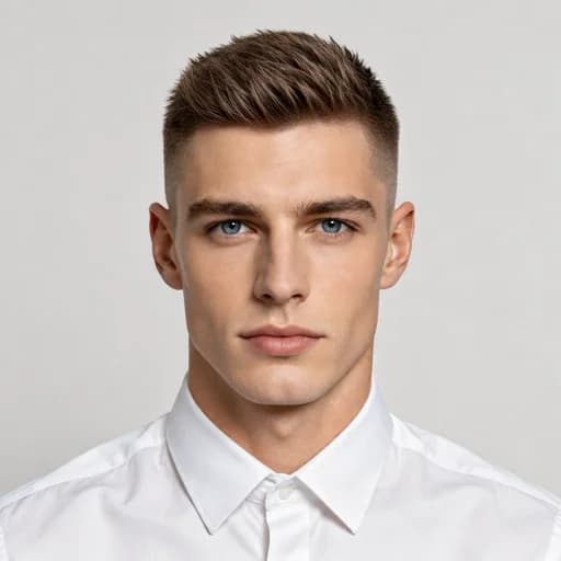 Undercut men's AI hairstyle preview