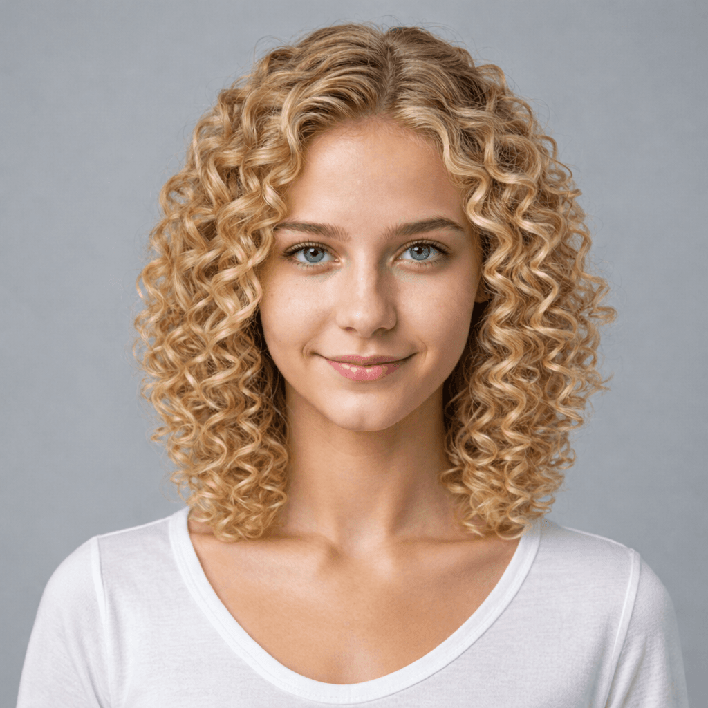 Defined Curls women's hairstyle reference image
