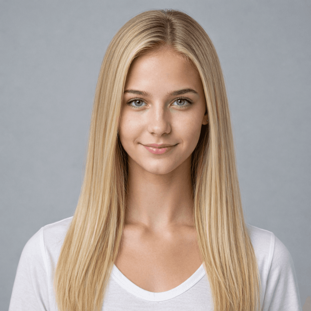 Long Straight women's hairstyle reference image