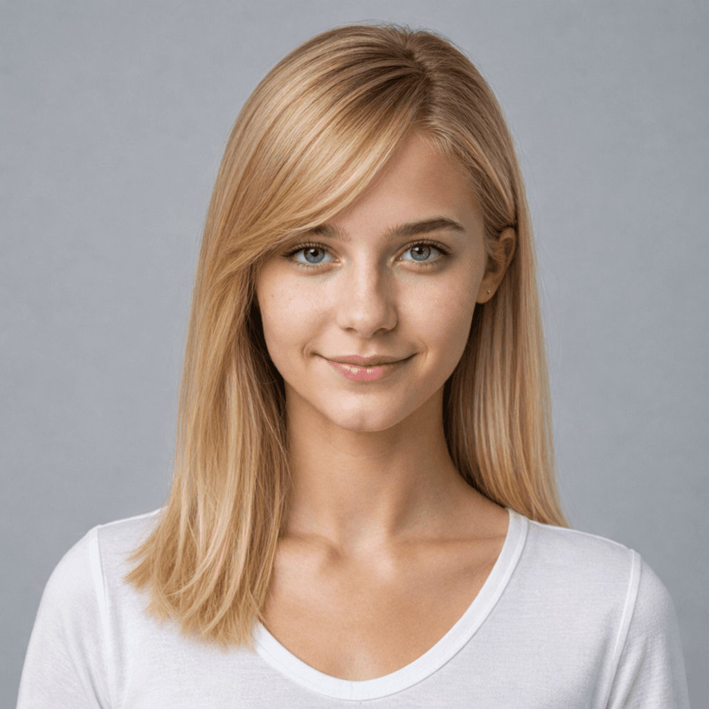 Side-Swept Bangs women's hairstyle reference image