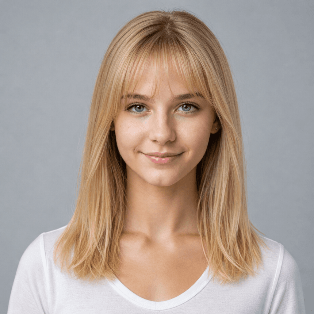 Wispy Bangs women's hairstyle reference image