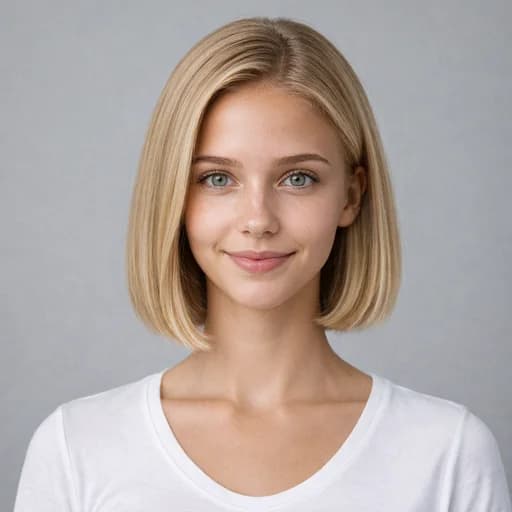 Bob women's AI hairstyle preview