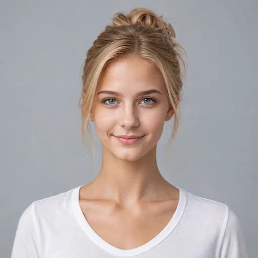 Claw Clip Updo women's AI hairstyle preview