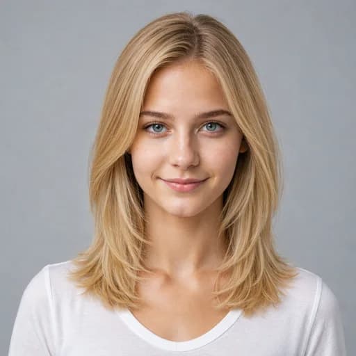 Layered Midi Cut women's AI hairstyle preview