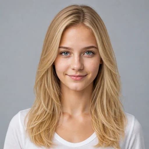 Long Layers women's AI hairstyle preview