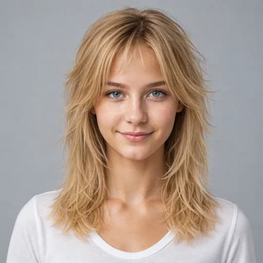 Shag women's AI hairstyle preview