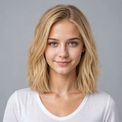 Textured Lob women's AI hairstyle preview