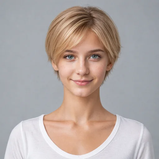 Bixie AI hairstyle try-on template