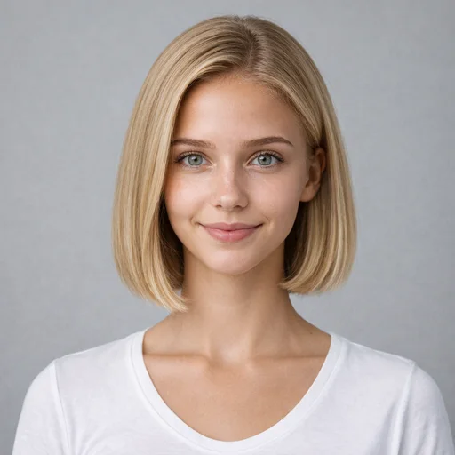 Bob AI hairstyle try-on template