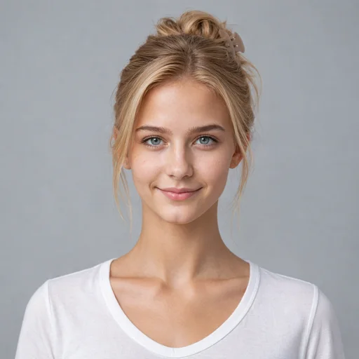 Claw Clip Updo AI hairstyle try-on template