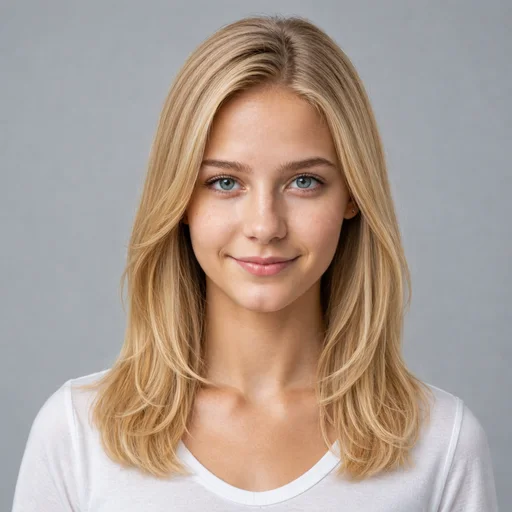 Face-Framing Layers AI hairstyle try-on template